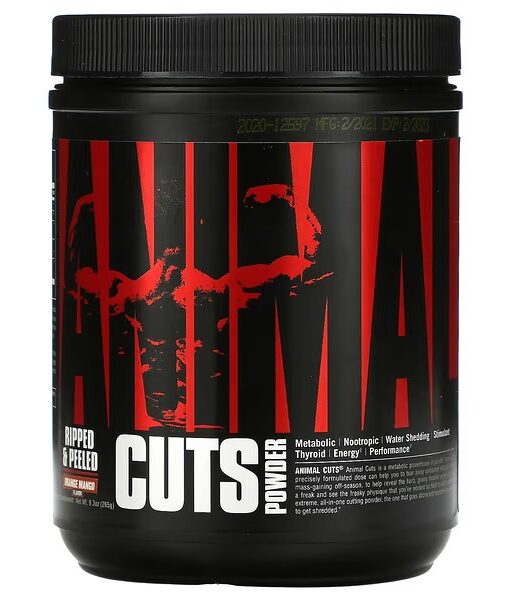 Animal, Cuts Powder, Orange Mango, 9.3 oz (265 g)