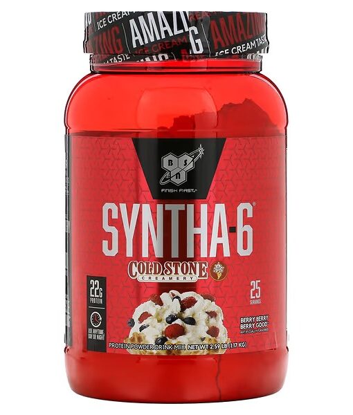 BSN, Syntha-6, Cold Stone Creamery, Berry Berry Berry Good, 2.59 lb (1.17 kg)