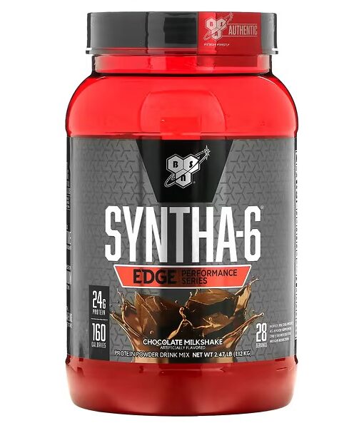 BSN, Syntha-6 Edge, Protein Powder Mix, Chocolate Milkshake, 2.47 lb (1.12 kg)