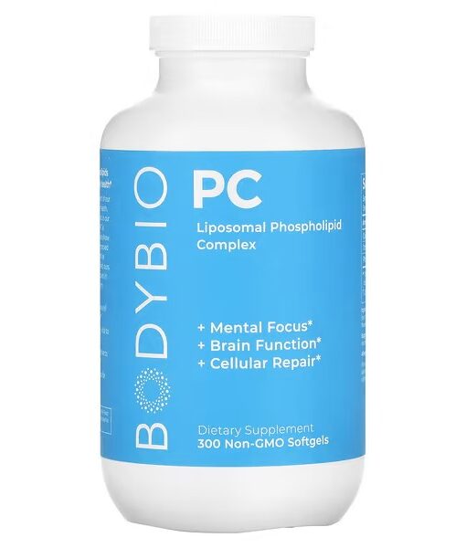 BodyBio, PC, Liposomal Phospholipid Complex, 300 Non-GMO Softgels