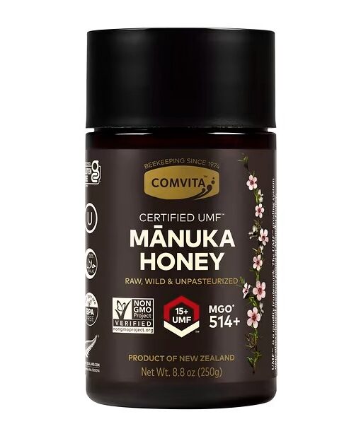 Comvita, Raw Manuka Honey, Certified UMF 15+ (MGO 514+), 8.8 oz (250 g)