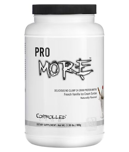 Controlled Labs, Pro More, Protein Matrix, French Vanilla Ice Cream Sundae, 1.98 lb (900 g)