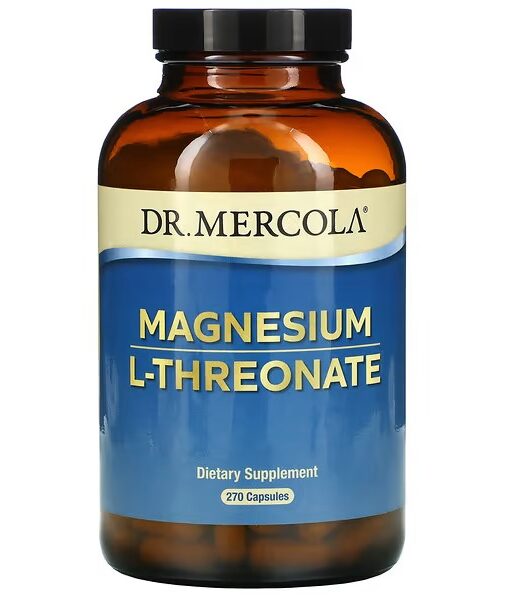 Dr. Mercola, Magnesium L-Threonate, 270 Capsules