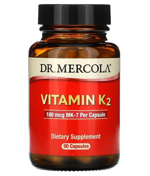Dr. Mercola, Vitamin K2, 180 mcg, 90 Capsules