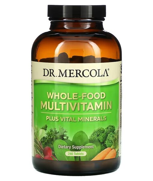 Dr. Mercola, Whole-Food Multivitamin Plus Vital Minerals, 240 Tablets