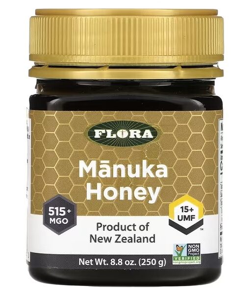 Flora, Manuka Honey, MGO 515+, 8.8 oz (250 g)