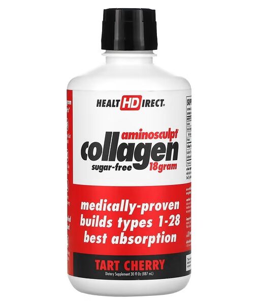 Health Direct, Amino Sculpt Collagen, Tart Cherry, 30 fl oz (887 ml)