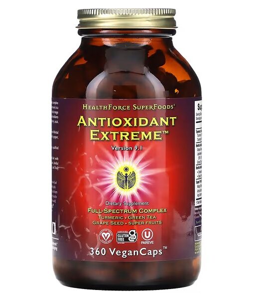 HealthForce Superfoods, Antioxidant Extreme, Version 9.1, 360 VeganCaps