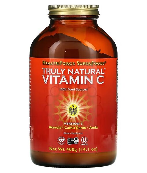 HealthForce Superfoods, Truly Natural Vitamin C, 14.1 oz (400 g)