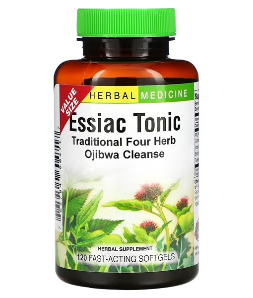 Herbs Etc., Essiac Tonic, 120 Fast-Acting Softgels