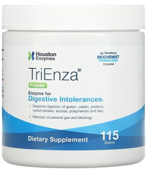 Houston Enzymes, TriEnza Powder, 115 g