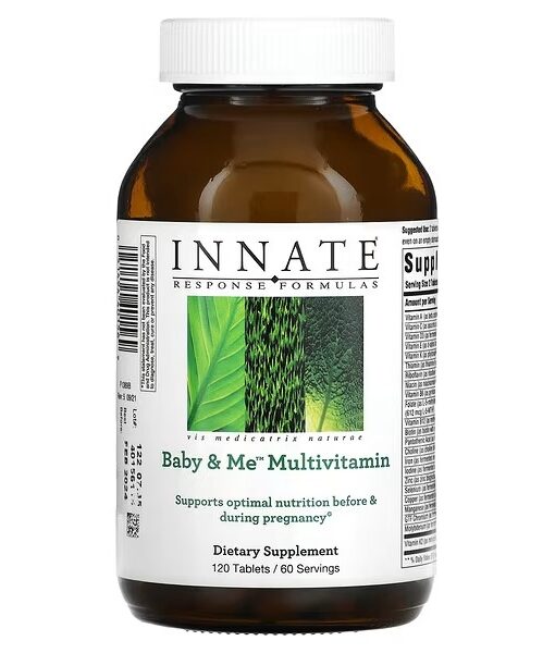 Innate Response Formulas, Baby & Me Multivitamin, 120 Tablets