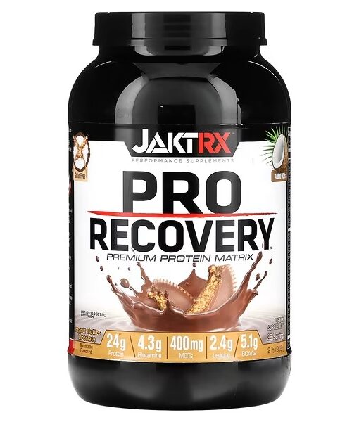 JAKTRX, Pro Recovery, Premium Protein Matrix, Peanut Butter Chocolate, 2 lb (908 g)