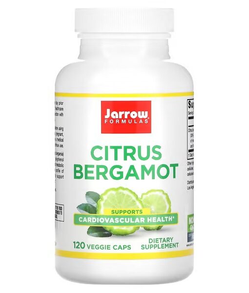 Jarrow Formulas, Citrus Bergamot, 120 Veggie Caps