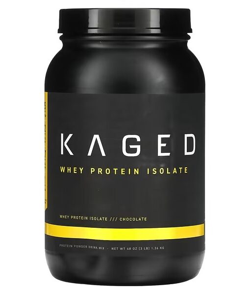 Kaged, Whey Protein Isolate, Chocolate, 3 lb (1.36 kg)