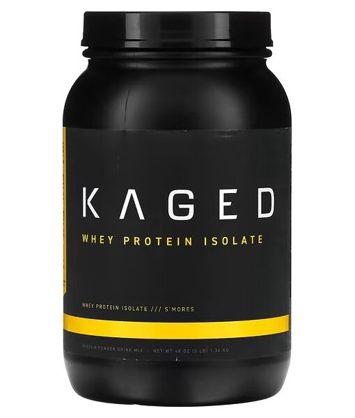 Kaged, Whey Protein Isolate, S'mores, 3 lb (1.36 kg)