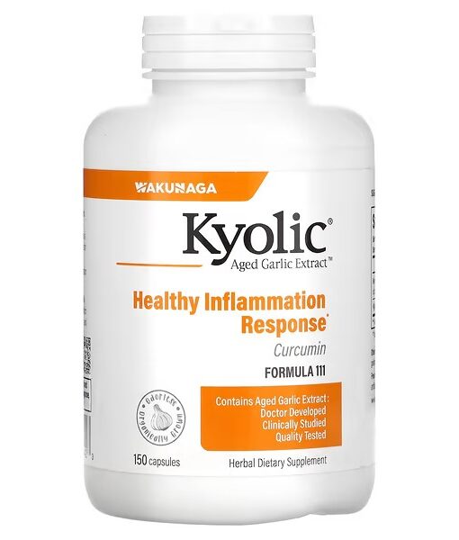Kyolic, Aged Garlic Extract, Curcumin, 150 Capsules
