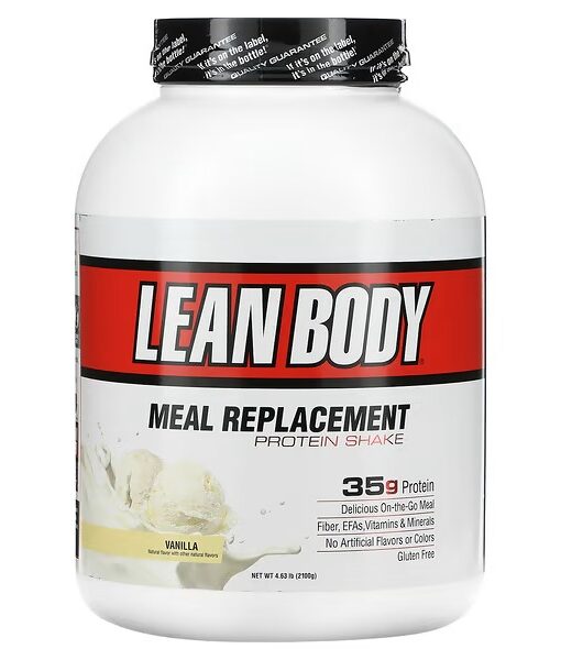 Labrada Nutrition, Lean Body, Meal Replacement Protein Shake, Vanilla, 4.63 lb (2100 g)