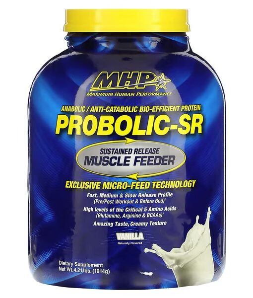Maximum Human Performance, LLC, Probolic-SR, Vanilla, 4.21 lbs (1,914 g)