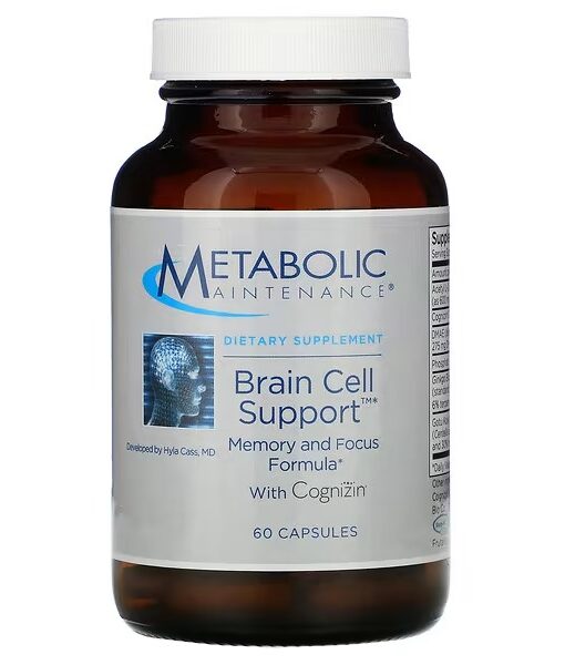 Metabolic Maintenance, Brain Cell Support with Cognizin, 60 Capsules