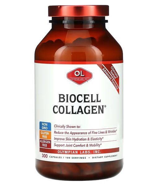 Olympian Labs, BioCell Collagen, 300 Capsules