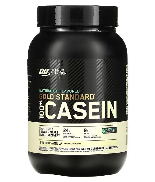 Optimum Nutrition, Gold Standard 100% Casein, French Vanilla, 2 lbs (907 g)