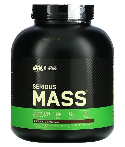 Optimum Nutrition, Serious Mass, Chocolate, 6 lb (2.72 kg)