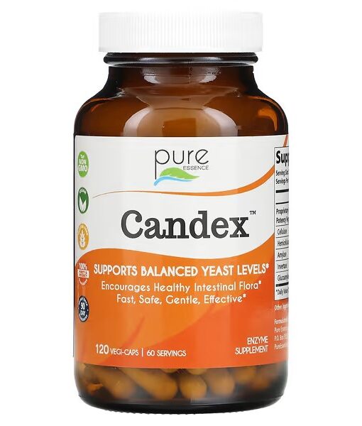 Pure Essence, Candex, 120 Vegi-Caps