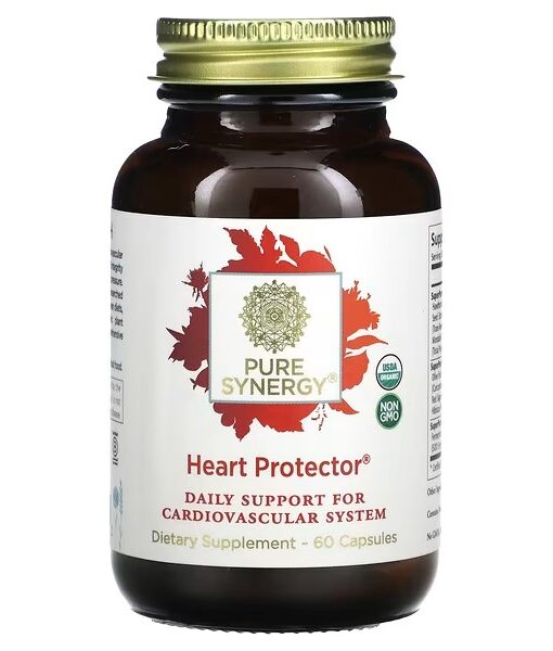 Pure Synergy, Heart Protector, 60 Capsules