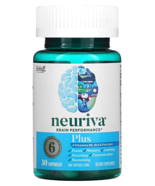 Schiff, Neuriva Brain Performance, Plus, 30 Capsules
