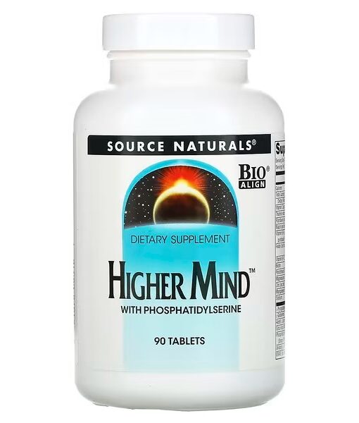 Source Naturals, Higher Mind, 90 Tablets