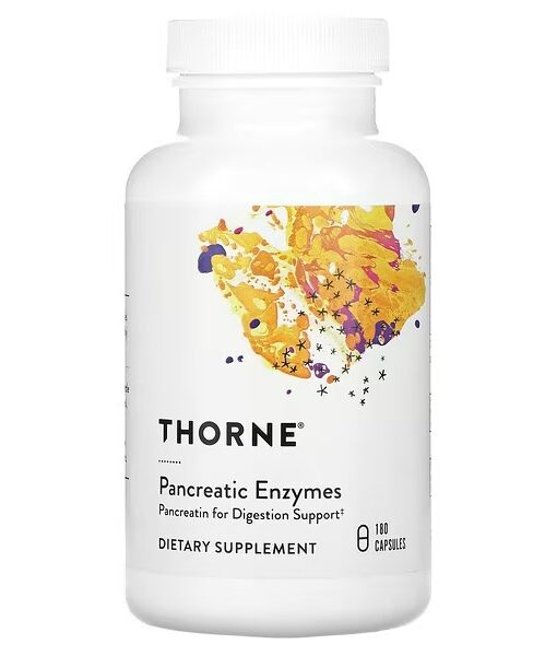Thorne, Pancreatic Enzymes, 180 Capsules