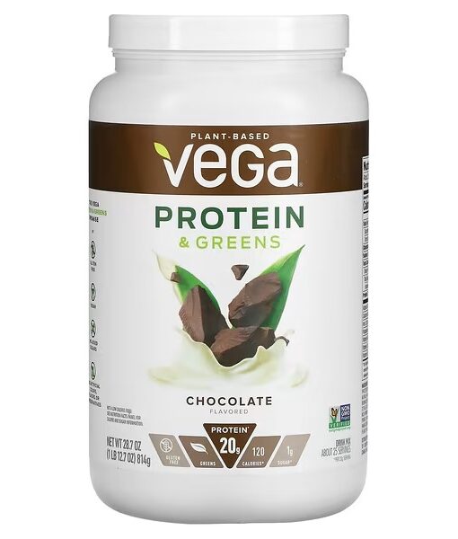 Vega, Protein & Greens, Chocolate, 1 lbs 12.7 oz (814 g)