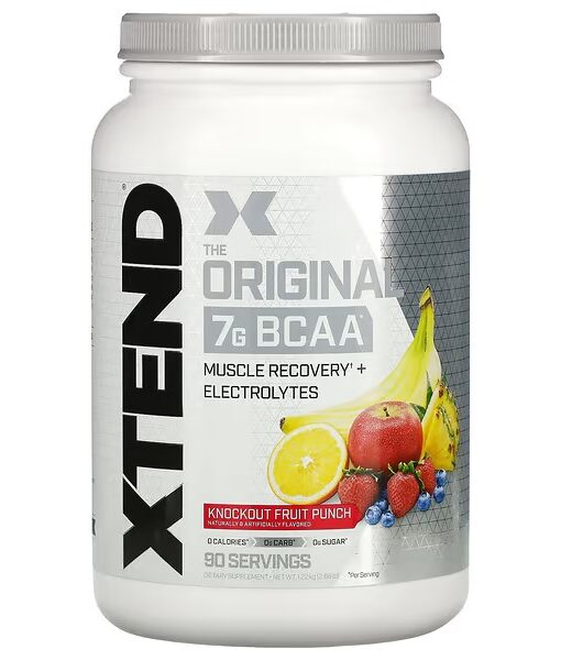 Xtend, The Original 7G BCAA, Knockout Fruit Punch, 2.68 lb (1.22 kg)