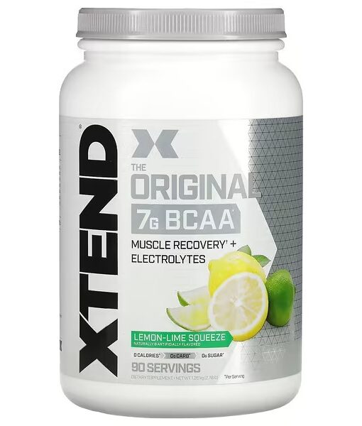 Xtend, The Original 7G BCAA, Lemon-Lime Squeeze, 2.78 lb (1.26 kg)