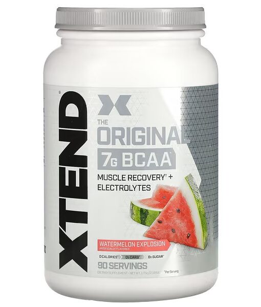Xtend, The Original 7G BCAA, Watermelon Explosion, 2.58 lb (1.17 kg)