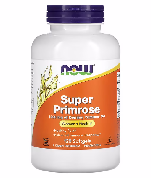 NOW Foods, Super Primrose, 1,300 mg, 120 Softgels