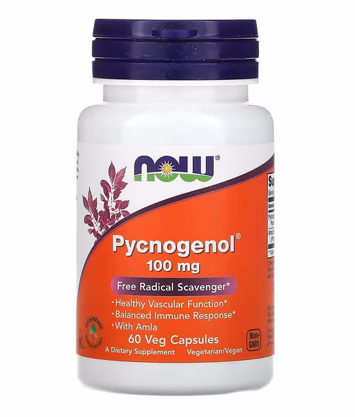NOW Foods, Pycnogenol, 100 mg, 60 Veg Capsules