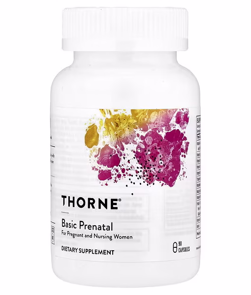 Thorne, Basic Prenatal, 90 Capsules