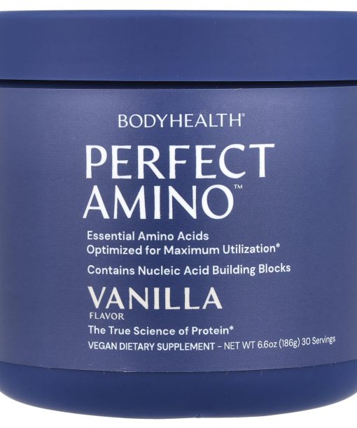 BodyHealth, Perfect Amino™, Vanilla, 6.6 oz (186 g)
