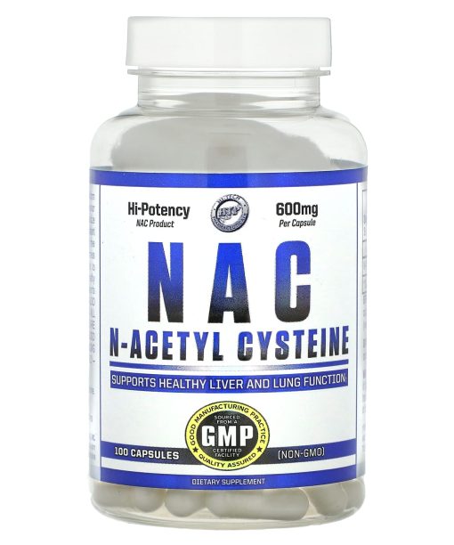 Hi Tech Pharmaceuticals, NAC, 600 mg, 100 Capsules