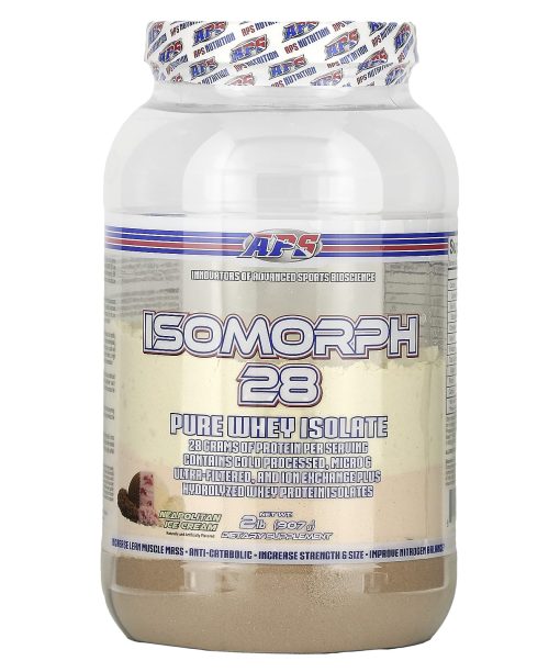 APS, Isomorph 28, Pure Whey Isolate, Neapolitan Ice Cream, 2 lb (907 g)