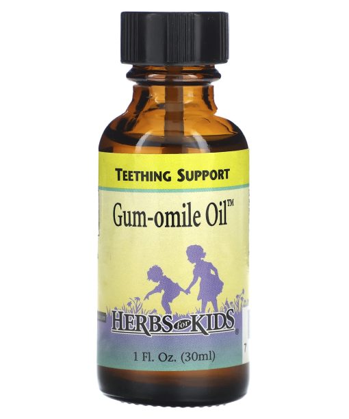 Herbs for Kids, Gum-omile Oil, Alcohol-Free, 1 fl oz (30 ml)