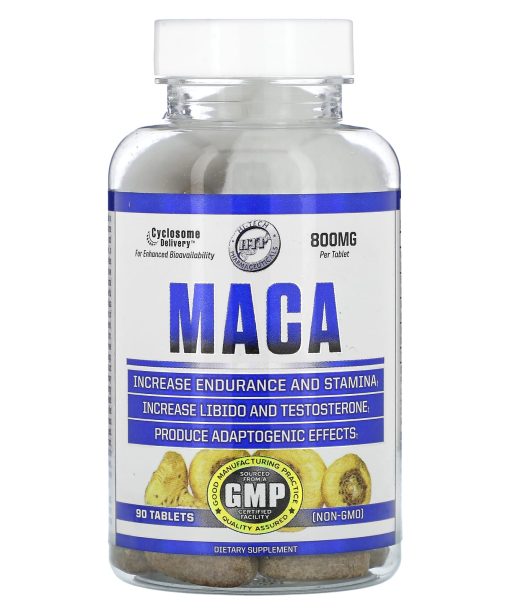 Hi Tech Pharmaceuticals, Maca, 800 mg, 90 Tablets
