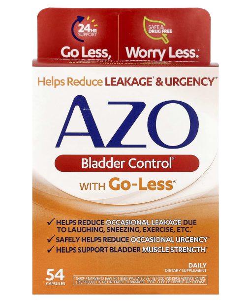 AZO, Bladder Control, 54 Capsules (300 mg per Capsule)
