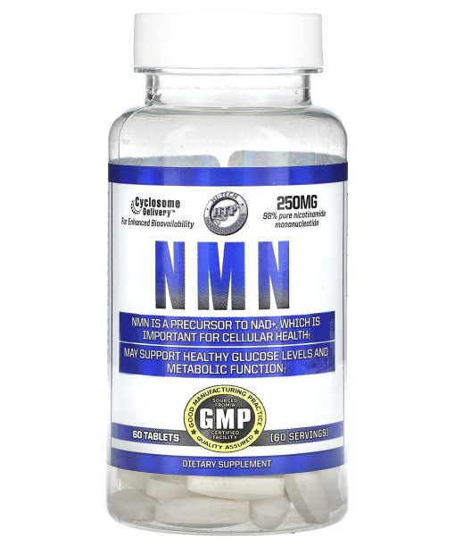 Hi Tech Pharmaceuticals, NMN, 250 mg, 60 Tablets