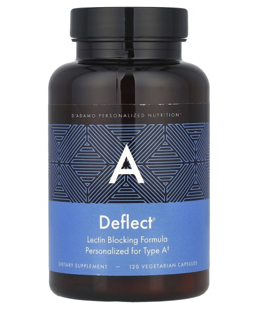 D'adamo, Deflect® A, Lectin Blocking Formula, 120 Vegetarian Capsules