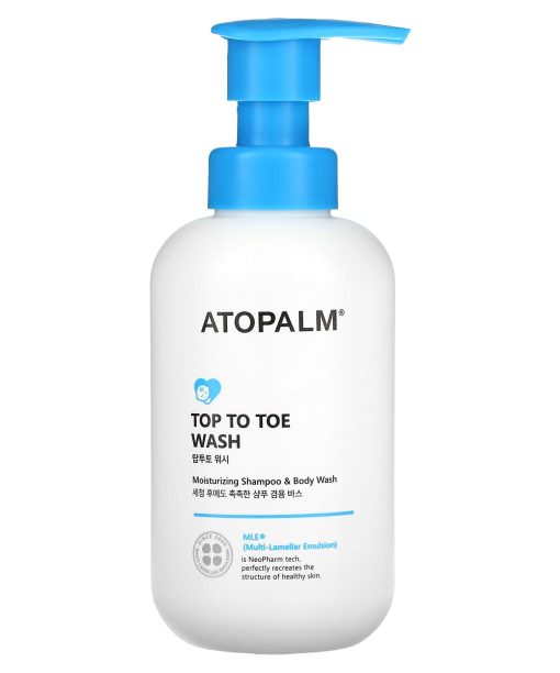 Atopalm, Top to Toe Wash, Moisturizing Shampoo & Body Wash, 10.1 fl oz (300 ml)