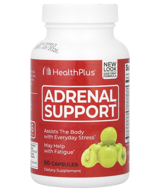 Health Plus, Adrenal Support, 90 Capsules