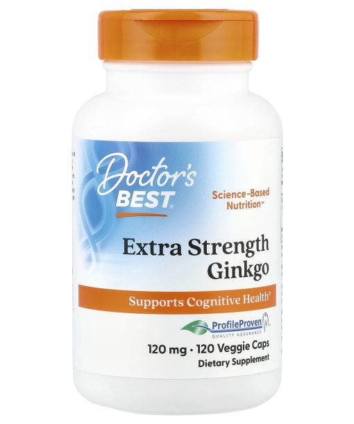 Doctor's Best, Ginkgo, 120 mg, 120 Veggie Caps